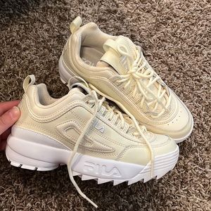 Fila Disrupter II sneakers - off white
